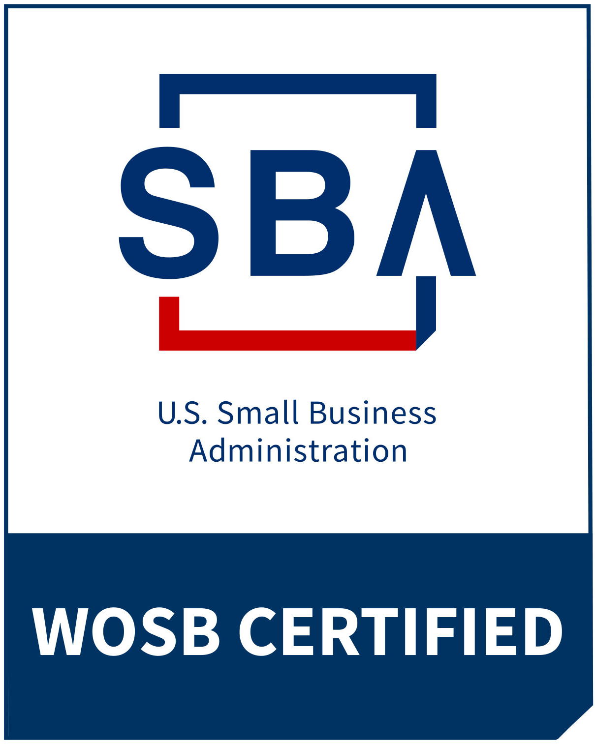 SBA Certified Women-Owned Small Business (WOSB)